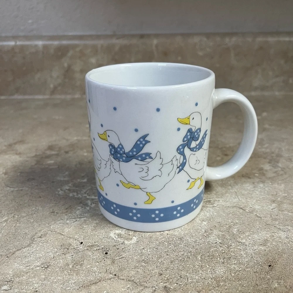 Vintage Country Goose Ceramic Mug - Picture 1 of 5